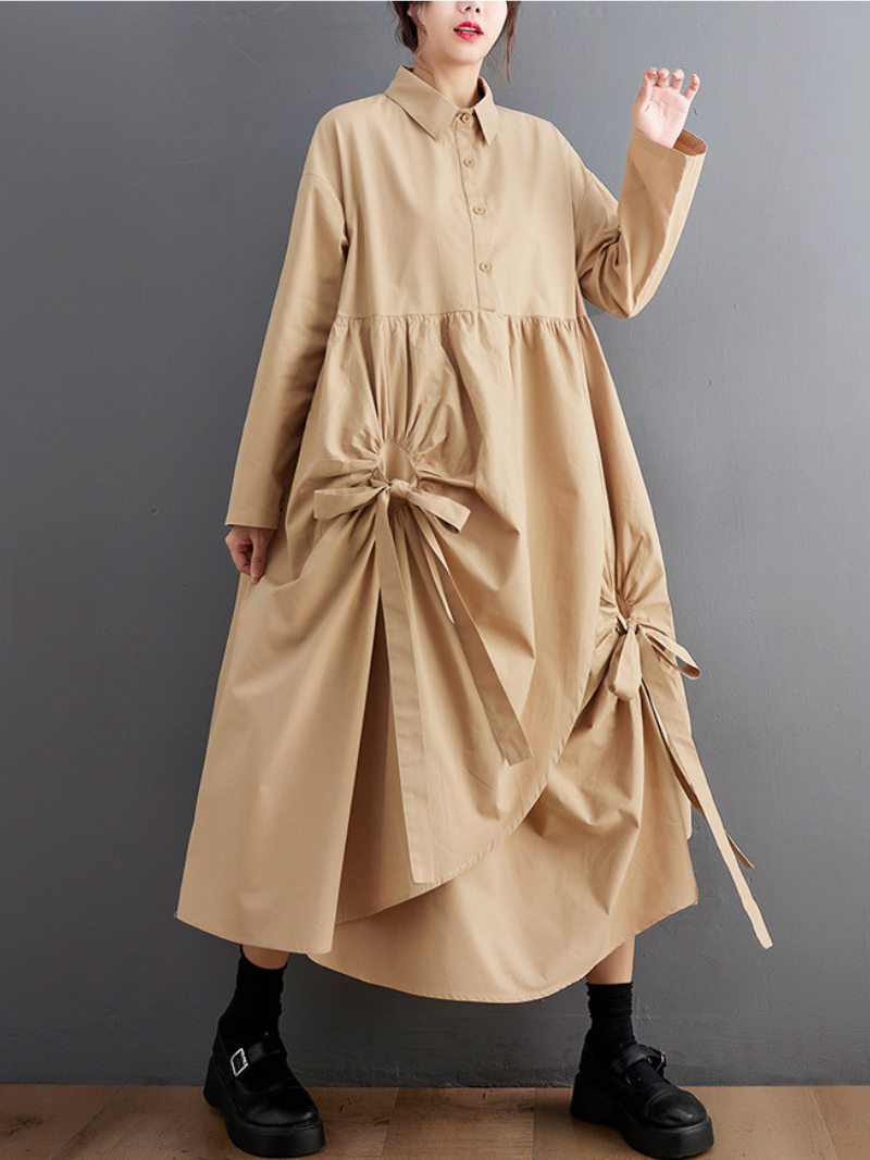 Women's Every Occasions Stylish Mid-Length Shirt Dress