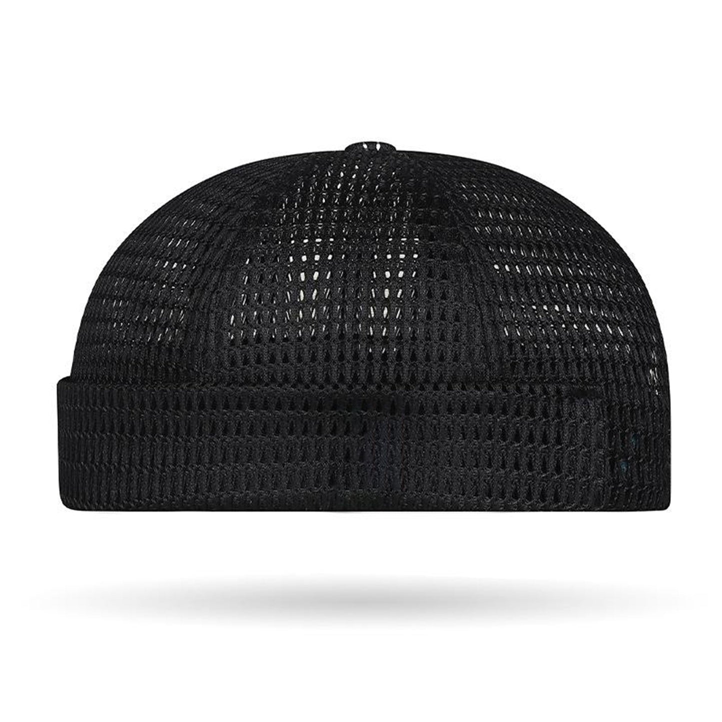 üî•Men‚Äôs Breathable Brimless Docker Hat ‚Äì Lightweight Mesh Skull Cap for Summer Outdoor Wear