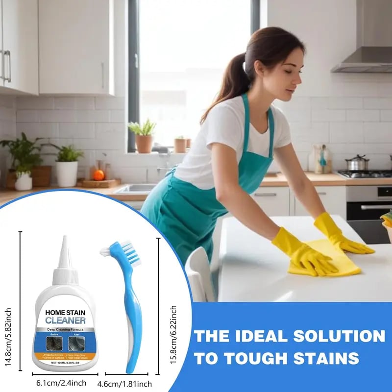 ‚ú®Say Goodbye to Stubborn Mold! Multi-Purpose Mold Remover Gel + Scrub Brush üßº