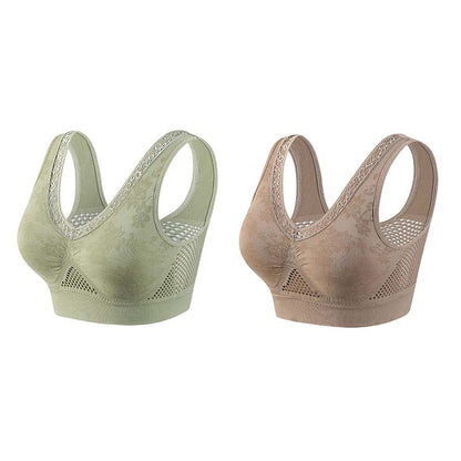 üíê Buy One Get One Free üéÅ üå∏ Pure Cotton Buttonless Comfy Lifting Bra