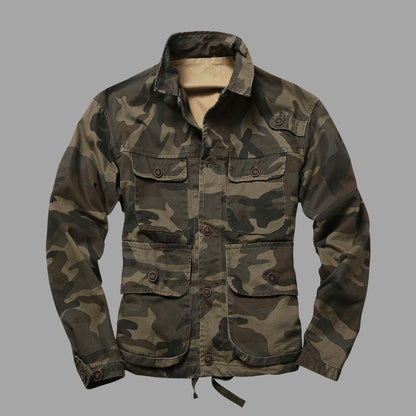 Men's Cotton Camouflage Jacket – Hunting & Outdoor Outerwear