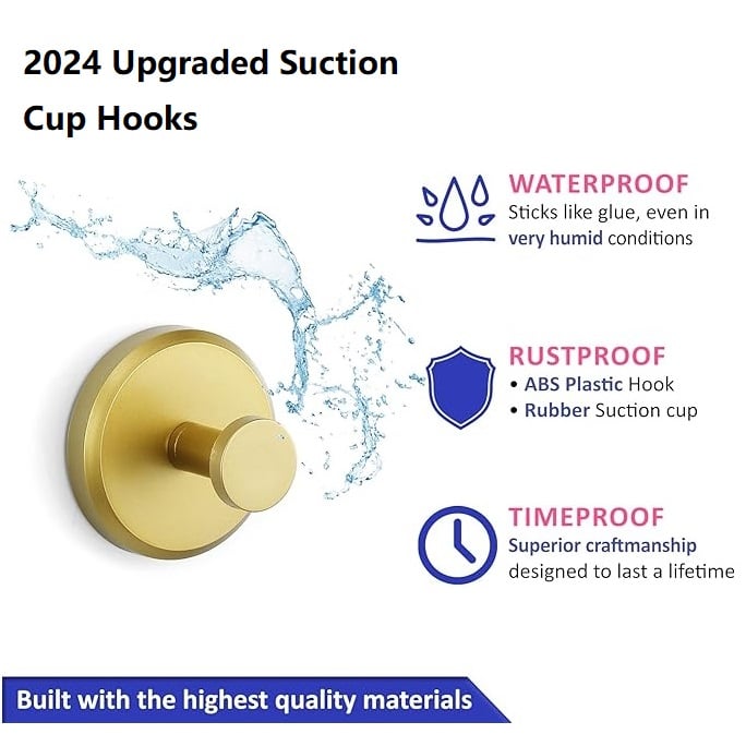 ü™ù Upgraded Suction Cup Hooks ‚Äì Strong 10lbs Hold, No Drilling & Reusable! üéâüëå
