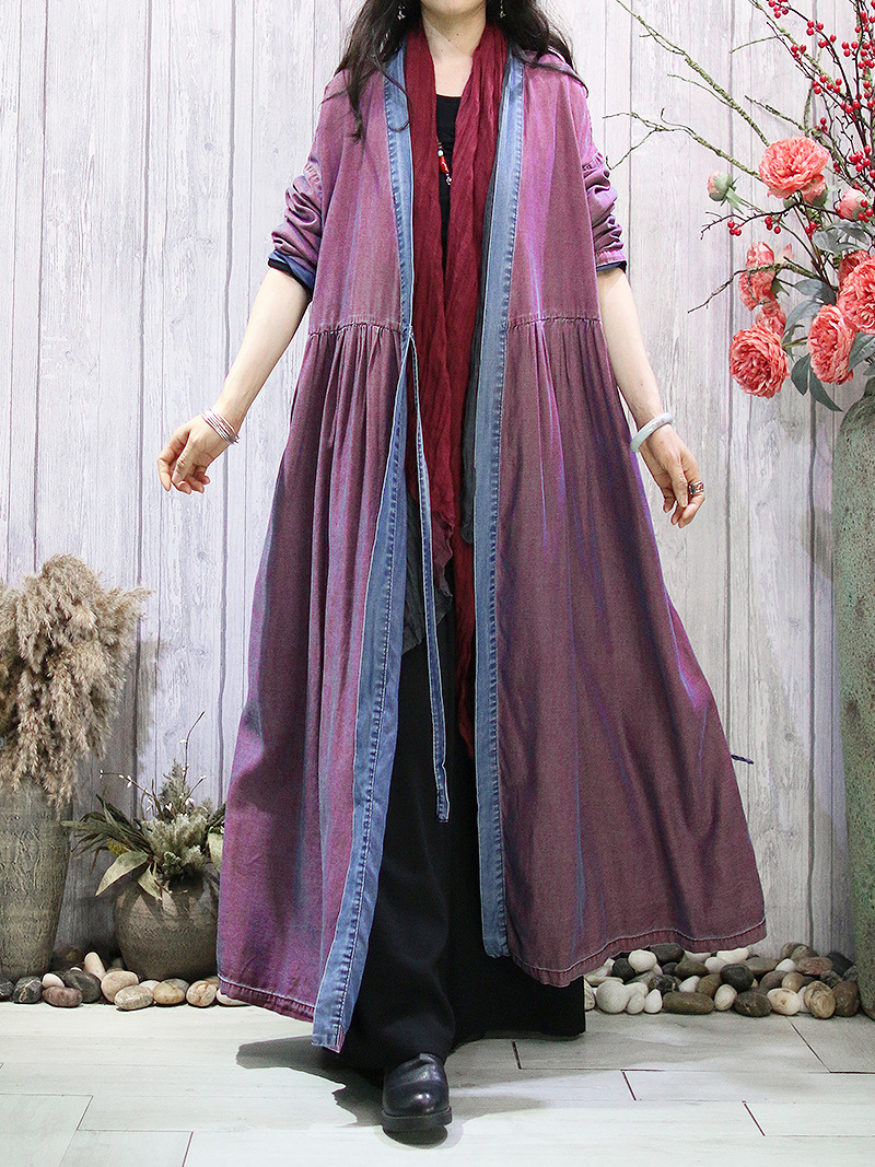 Elegant Winter Loose Long Cardigan | Eva Trends