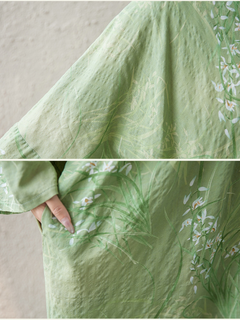 Women's  Summer Spirit and Bold Style Kaftan Dress