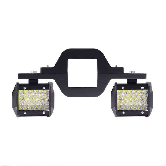 Dailyardtool¬Æ 2pcs 4 Inch LED Pods with Tow Hitch Mounting Brackets