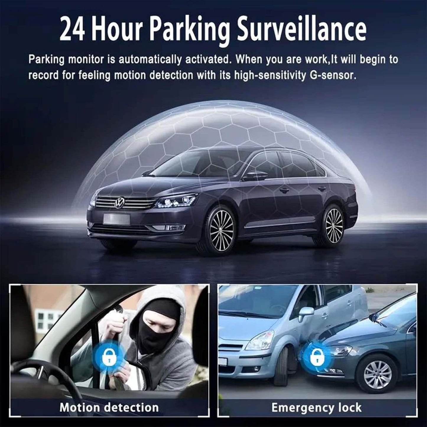 Dailyardtool¬Æ Full View Car Dashcam System