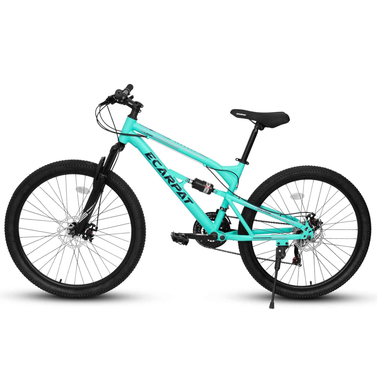 26" Adult Mountain Bike | 21-Speed, Dual Shock Absorption & Disc Brakes