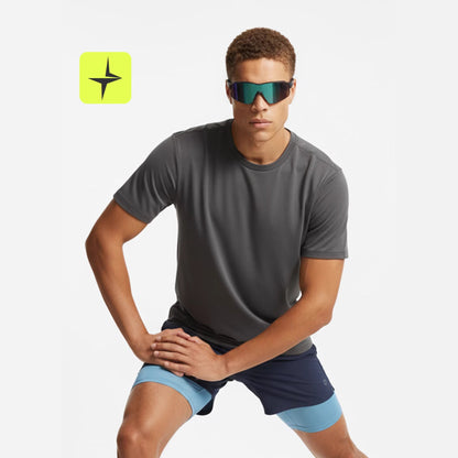 Matching Couples Quick-Dry Short-Sleeve Sport T-Shirt