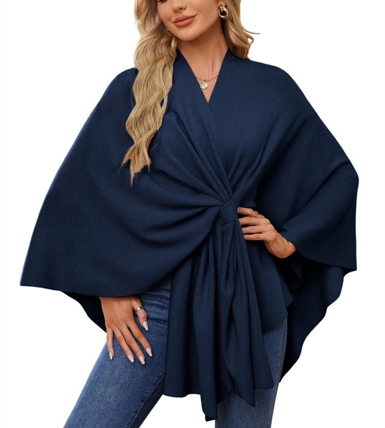 üî•Elegant Shawl Wraps Soft Open Front Poncho Shawl Wraps