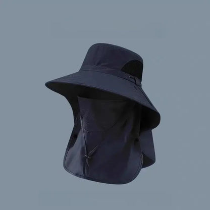 üåûSpring/Summer Fisherman's Hat Detachable Outdoor Sun-Protective Face CoveringüèïÔ∏è (Adjustable & Lightweight Comfort & Unisex Fit)