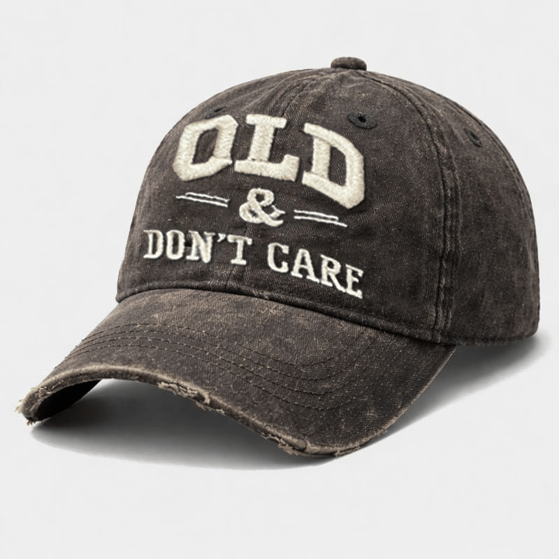 üß¢ 2026 New Year Hot Sale |  Vintage Distressed ‚ÄúOLD & DON‚ÄôT CARE‚Äù Cap