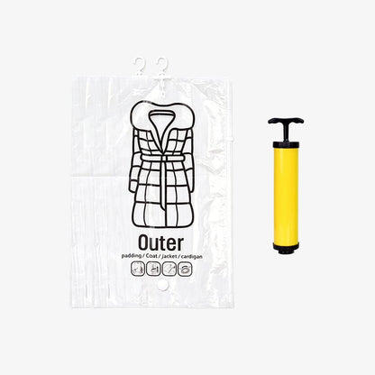 Hanging Vacuum Storage Bags ‚Äì Save 75% Closet Space, No Folding Needed
