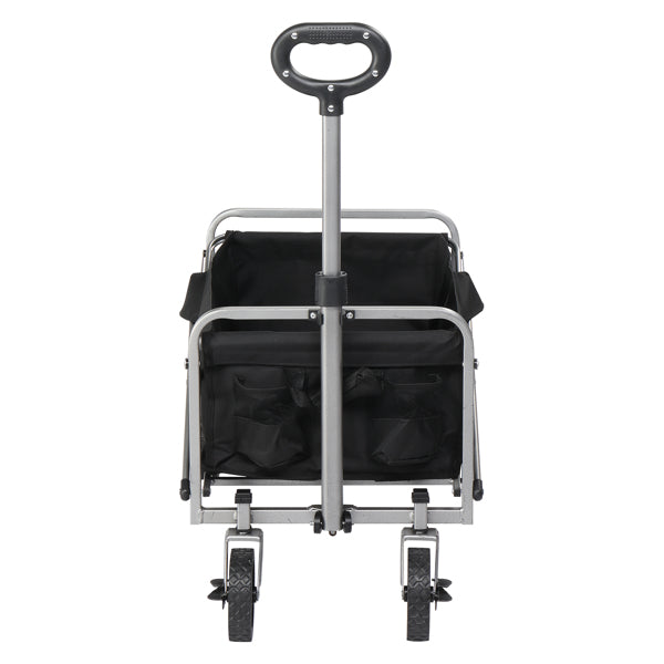 Foldable Garden Cart with Oxford Cloth & Steel Frame – Heavy-Duty Collapsible Wagon