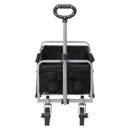 Foldable Garden Cart with Oxford Cloth & Steel Frame – Heavy-Duty Collapsible Wagon