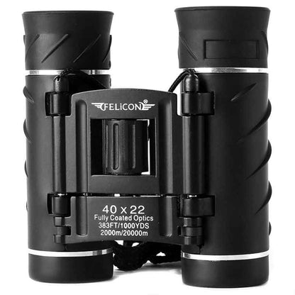 40x22 HD Binoculars – BAK4 Prism, Dual FMC Coating, 10–3000m Range