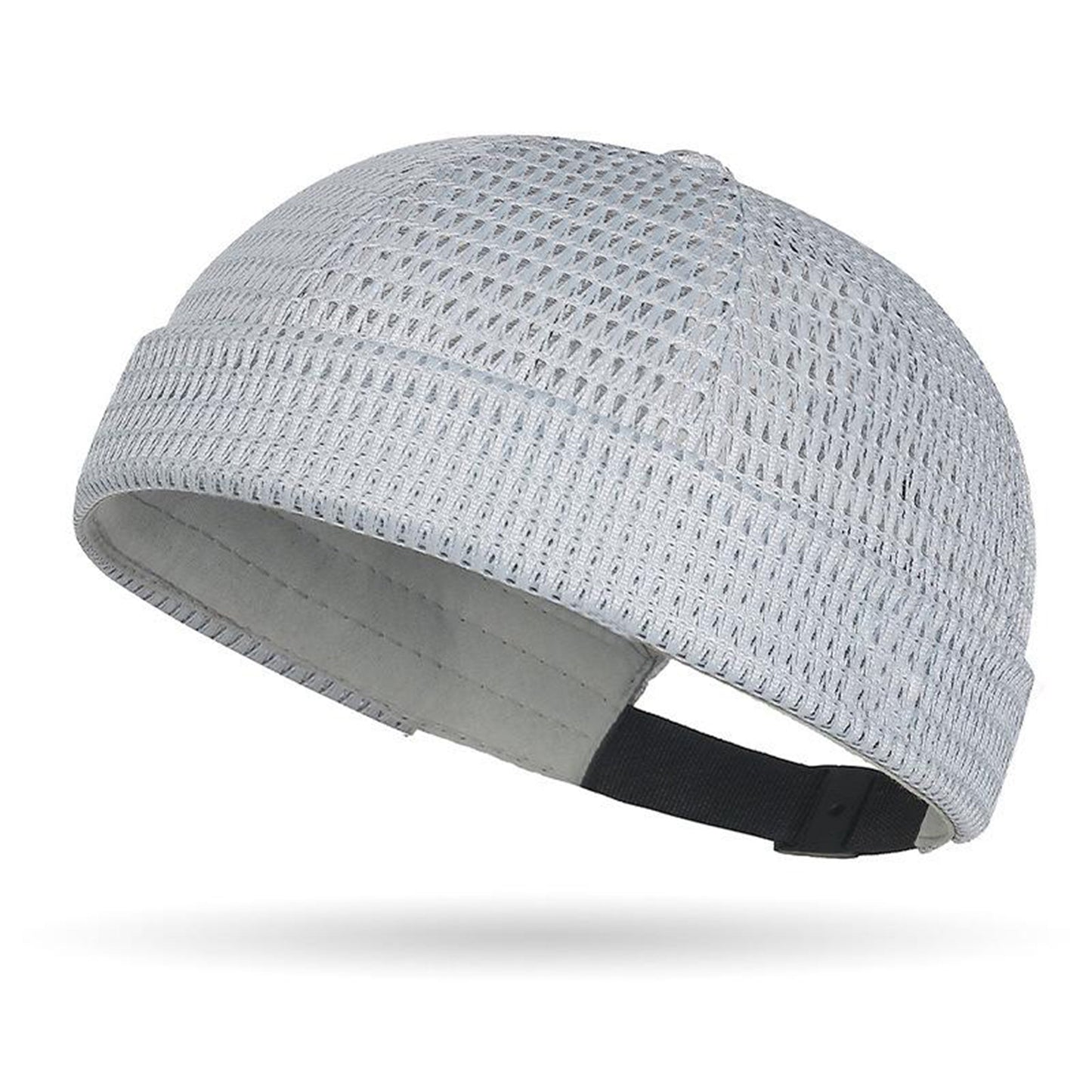üî•Men‚Äôs Breathable Brimless Docker Hat ‚Äì Lightweight Mesh Skull Cap for Summer Outdoor Wear
