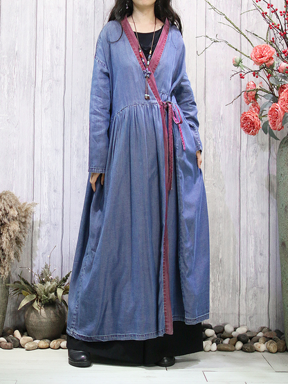 Elegant Winter Loose Long Cardigan | Eva Trends