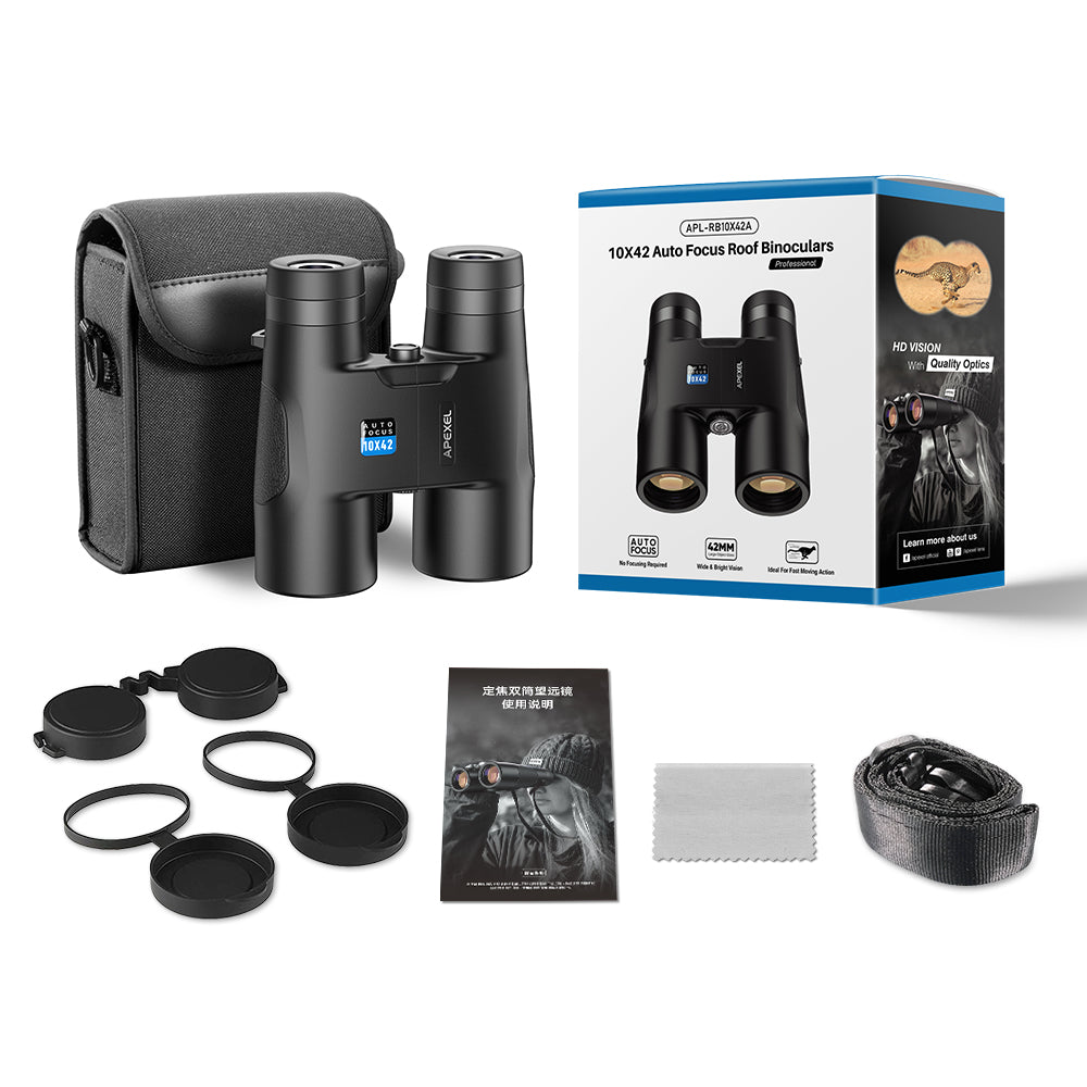 10x42 Autofocus Binoculars – Civilian Telescope with 5.8° Field of View