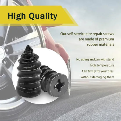 üî©60PCS Tire Repair Rubber Nails Kit with 2 Sizes