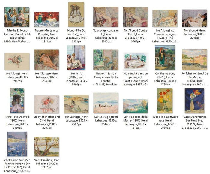 51 Painting Images by Henri Lebasque French, 1865–1937 - Tibetan Buddhist thangka, detailed view