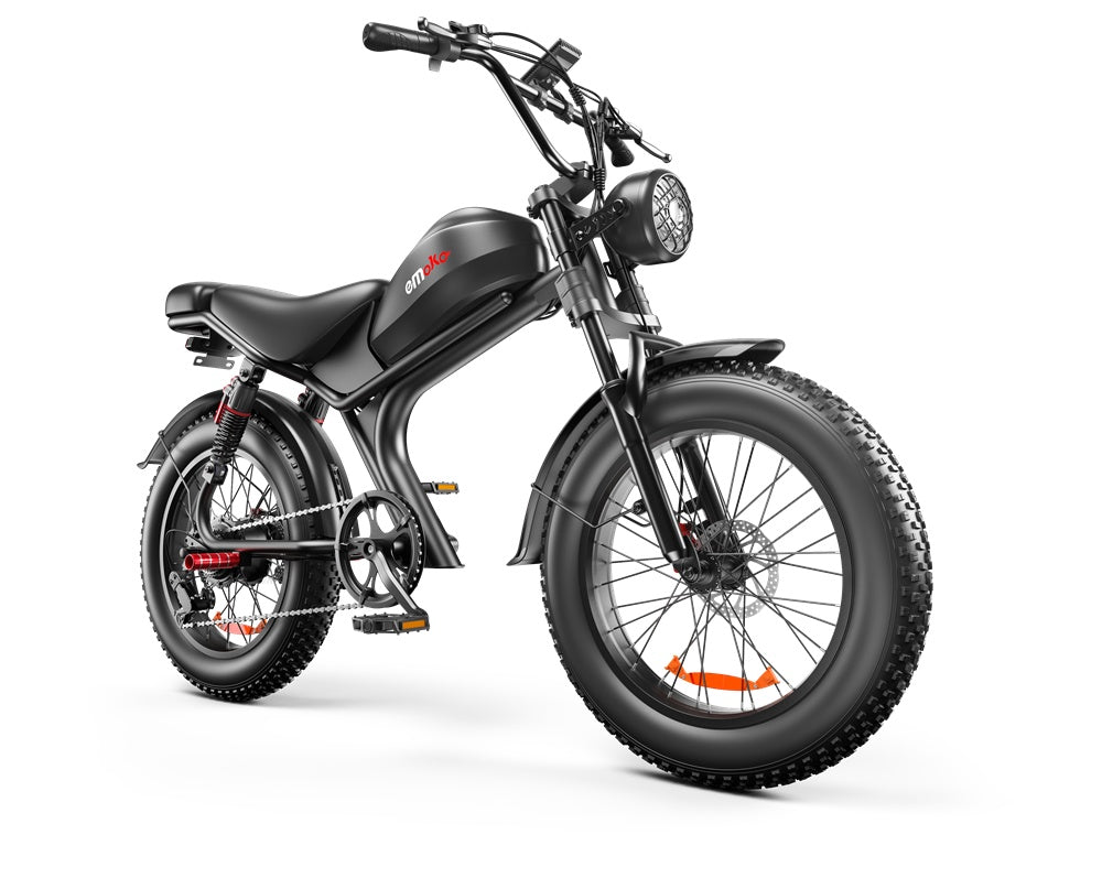 Dual-Drive Electric Bike | 48V 2000W Twin Motor, 23Ah Battery, 55-70KM Range