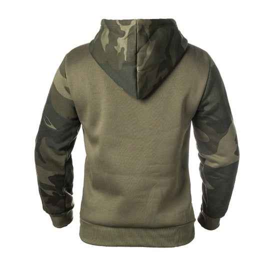 Men's Camouflage Pullover Sweatshirt – Casual Outdoor Sweatshirt