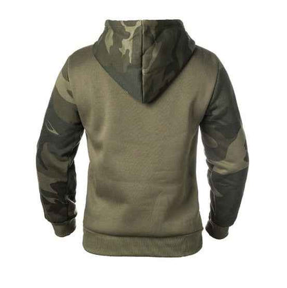 Men's Camouflage Pullover Sweatshirt – Casual Outdoor Sweatshirt