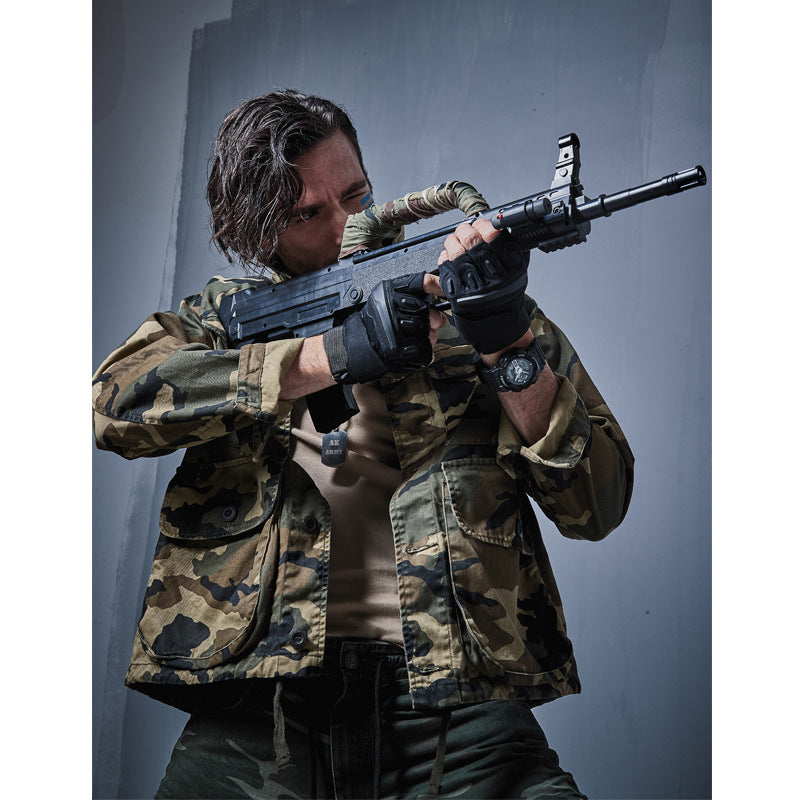 Men's Cotton Camouflage Jacket – Hunting & Outdoor Outerwear
