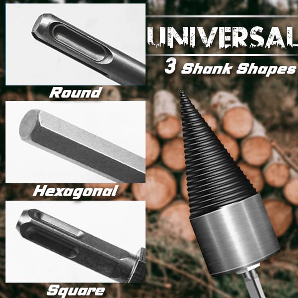 ü•≥2026 HOT SALEü•≥üíû50K+ SOLD!üîß‚úÖThe Professional Upgrade for Firewood Prep. Durable Drill Set Makes Quick Work of Logs. üõ†Ô∏è‚ö°