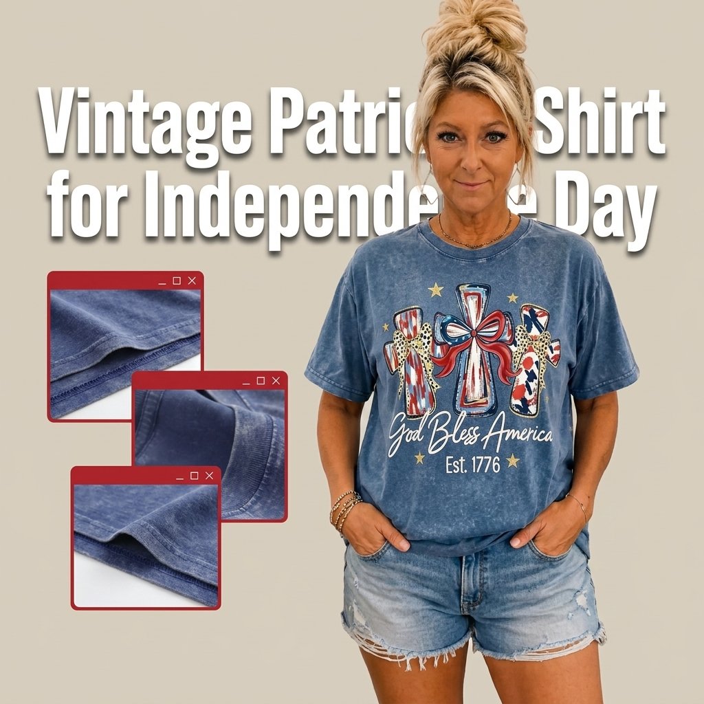 ‚≠ê God Bless America Women T-Shirt - Vintage 250th Anniversary USA Gift TeeüéÜ