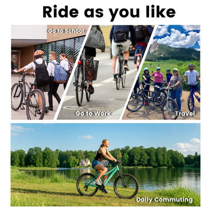 Mountain Bike for Men, Women & Teens | 21-Speed, Dual V-Brakes & Front Suspension