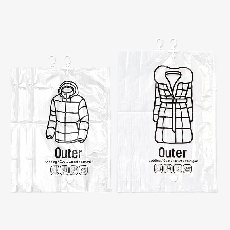Hanging Vacuum Storage Bags ‚Äì Save 75% Closet Space, No Folding Needed