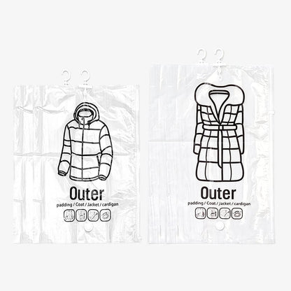 Hanging Vacuum Storage Bags ‚Äì Save 75% Closet Space, No Folding Needed