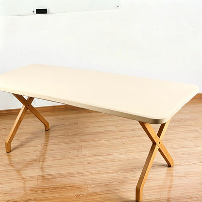 üçñStretch Fabric Table Top Cap Cover ‚Äì Elastic Edge, Waterproof & Reusable