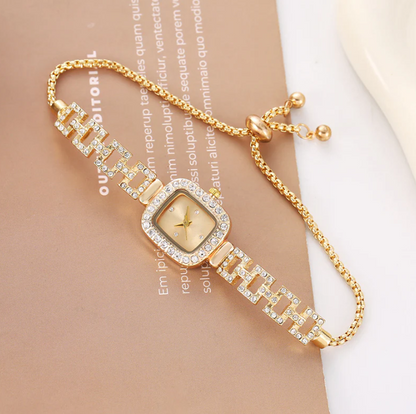 ‚ú®‚ù§Ô∏èWomen Drawstring Bracelet Watch Square Quartz