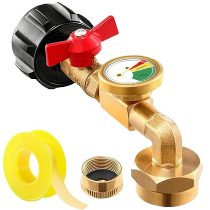 ‚ú® Top-Rated Propane Refill Elbow Adapter with Tank Gauge