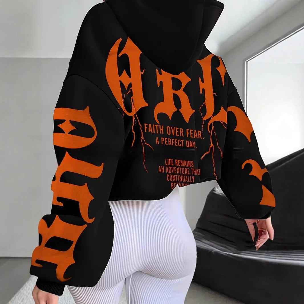 Women's 3D Print Artistic Hoodie Cardigan – Casual Graphic Hoodie