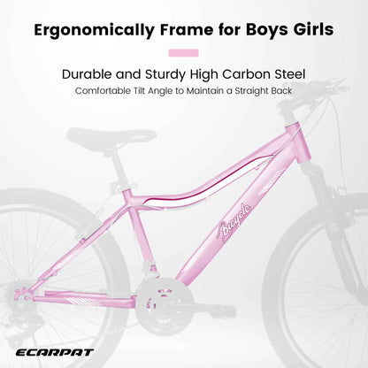 Mountain Bike for Men, Women & Teens | 21-Speed, Dual V-Brakes & Front Suspension