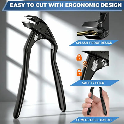 ü•≥2026 HOT SALEü•≥üíû50K+ SOLD!‚ú® ‚úÇÔ∏è Black Curved Nail Clipper ‚Äì Ergonomic & Easy for Seniors üñ§