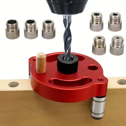 Self-Centering Doweling Jig‚Äî‚Äîwith free 8 Interchangeable Bushings