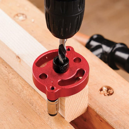 Self-Centering Doweling Jig‚Äî‚Äîwith free 8 Interchangeable Bushings