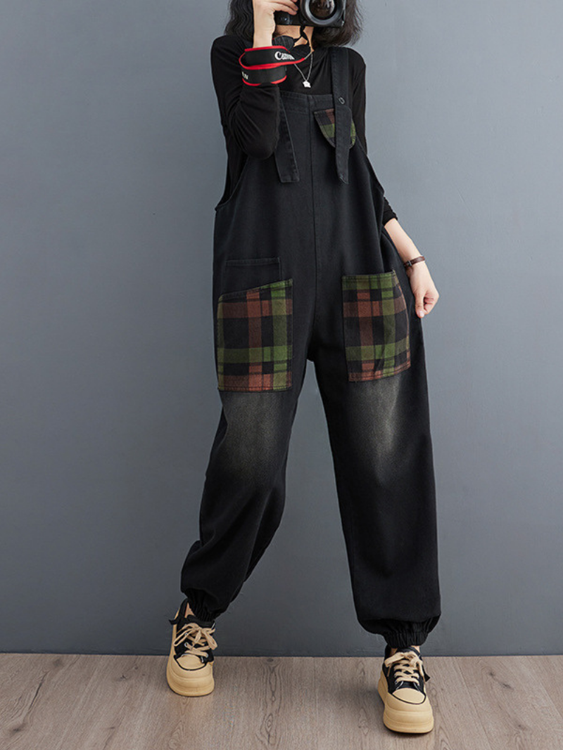 Vintage-Style Overalls - Loose Casual Fit | Eva Trends