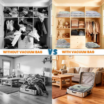 üéÅ Cordless Travel Vacuum Storage Compression Bag Set