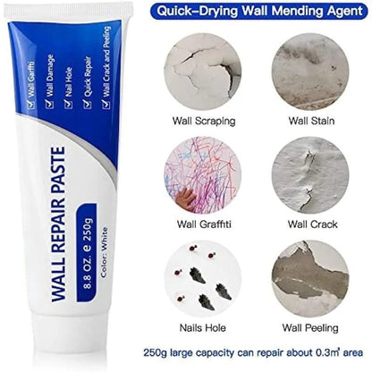 üî•THE ULTIMATE White Drywall Repair Paint Kit ‚Äì No Sanding, No Primer, No Mess. Fix Nail Holes, Cracks & Dents in Minutes
