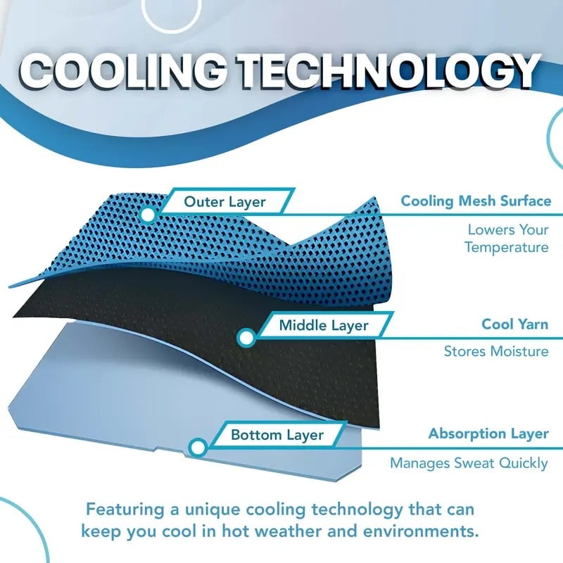 ‚ùÑÔ∏è Instant Cooling Towel ‚Äì Quick Dry Sports Towel for Gym, Travel & Outdoor Activities