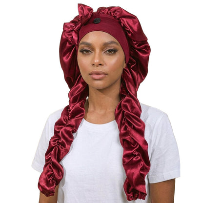 BUY 1 GET 1 FREEüî• Silk Bonnet for Long Curly Hair