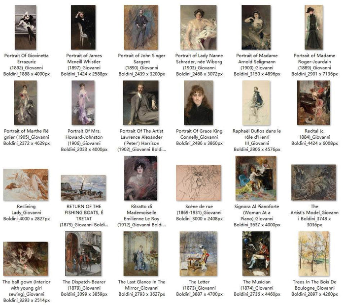 79 Painting Images by Giovanni Boldini Italian, 1842-1931 - Tibetan Buddhist thangka, close-up detail