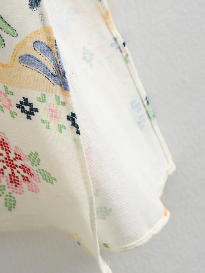 Chic Summer Printed A-Line Dress for Women | Eva Trends