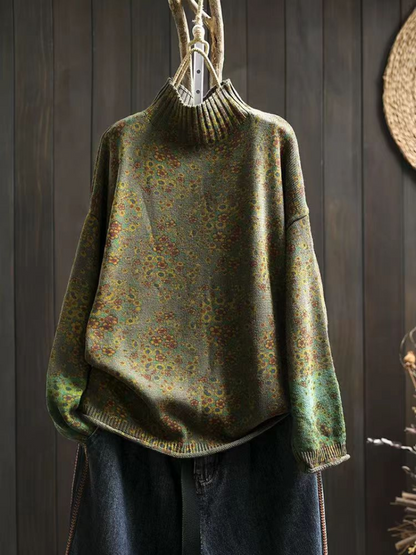 Stylish Women's Casual Turtle Neck Sweater | Eva Trends