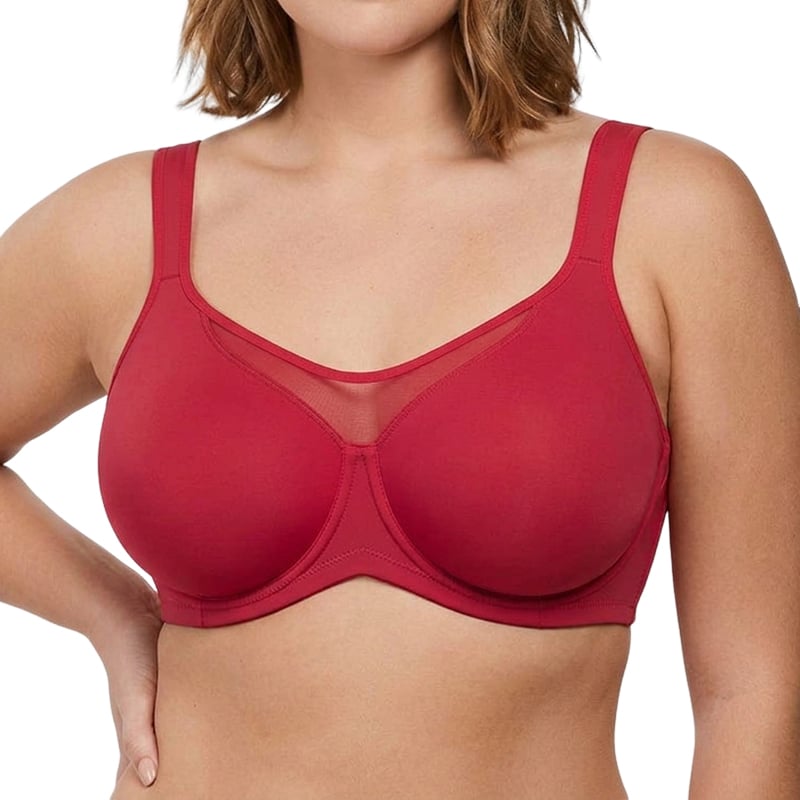üíêWomen's Elegant Sheer Full Coverage Minimizer Bra ‚ú® Plus Size for Large Busts | No Digging, No Spillage & Ultra Comfy